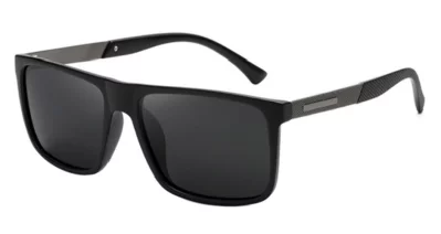 BB Style Zork Satin Black Grey Polarised