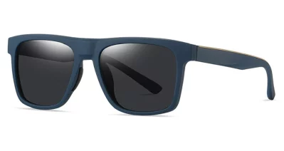 BB Style Buzz Satin Blue Grey Polarised