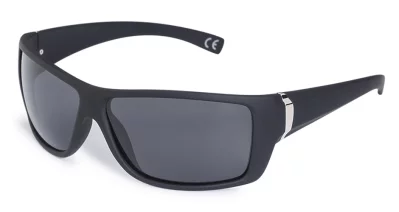 BB Style Cracker Satin Black Grey Polarised
