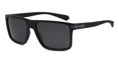 Pacific Foster Matt Black Grey Polarised