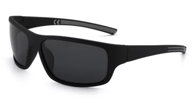 Pacific Calipse Satin Black Grey Polarised