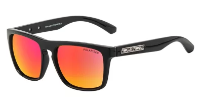 DD Monza-Black-Grey|Red Fusion Mirror Polarised 