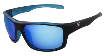 DD Axle-Satin Black Crystal Blue-Grey|Blue Mirror Polarised