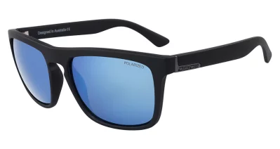 DD Ranger-Satin Black-Ice Blue Mirror Polarised 
