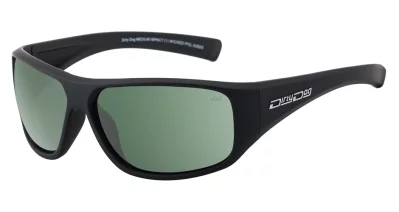 DD Safety Wicked Matt Black Green Polarised
