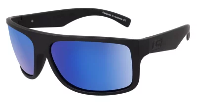 DD Anvil-Satin Black-Grey|Blue Mirror Polarised