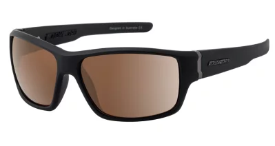 DD Knox-Satin Black-Brown Polarised