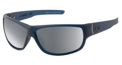 DD Vault-Satin Blue-Grey|Silver Mirror Polarised