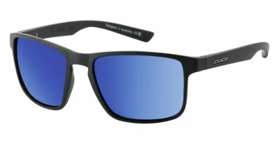 DD Spark-Satin Black -Grey|Blue Mirror Polarised