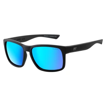 DD Hoodlum-Satin Black-Grey|Blue Mirror Polarised