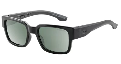 DD Avenger-Shiny Black-Green Polarised 