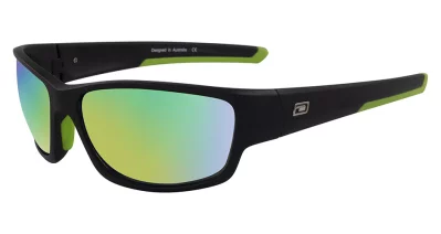 DD Sport Chain - Satin Black - Green|Green Fusion Mirror