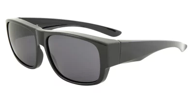 Cover Glasses Boder Black Smoke Polarised