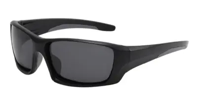 Pacific Forest Satin Black Grey Polarised