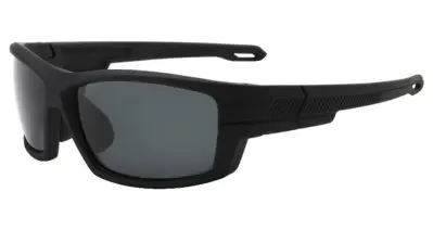 Pacific Tabet Satin Black Grey Polarised
