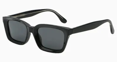 Pacific Frogger Satin Black Grey Polarised