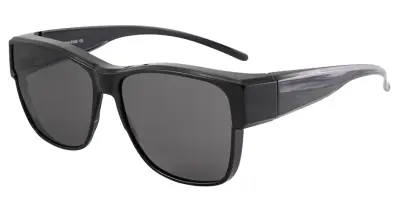 Cover Glasses Modern Black Grey Polarised
