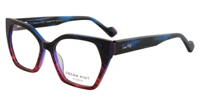 Cocoa Mint STUDIO CM9149 C1 Blue/Pink Striation 55 16 145