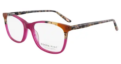 Cocoa Mint CM9224 C1 Fuchsia Crystal & Cream Tort 52 16 140
